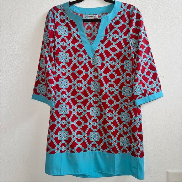 Buckhead Betties Tunic Pullover Dress Coverup - Picture 1 of 3